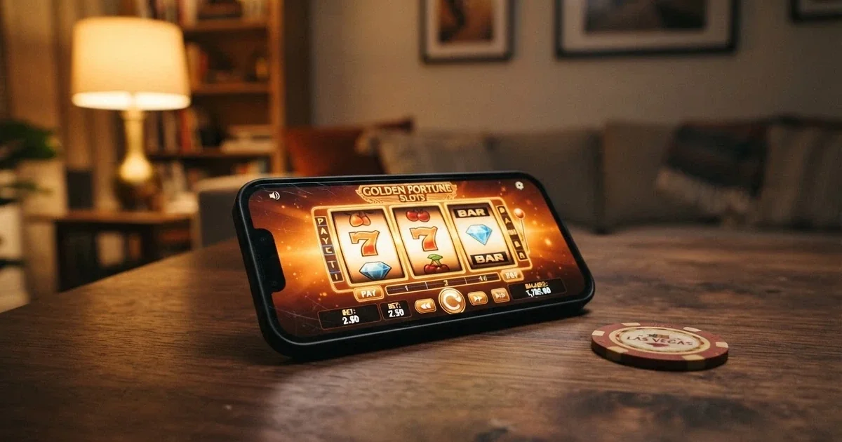 Un teléfono móvil mostrando la app de CaixaBank Pay junto a la pantalla de un casino online español con licencia DGOJ