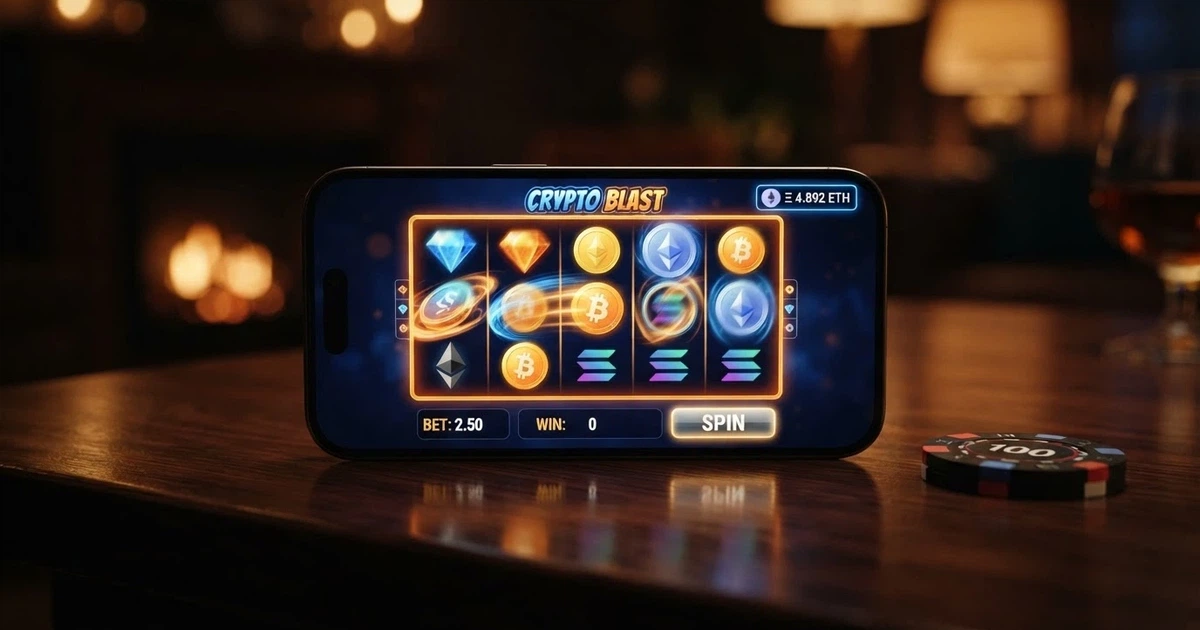 Interfaz de casino online mostrando Dogecoin junto a otras criptomonedas como método de pago, con el logo de DOGE en primer plano