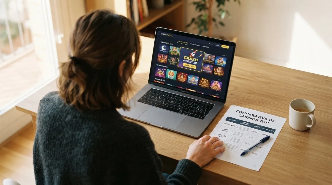Tabla con los logotipos y nombres de los casinos online con licencia DGOJ que ofrecen Aviator, ordenados en formato de ranking