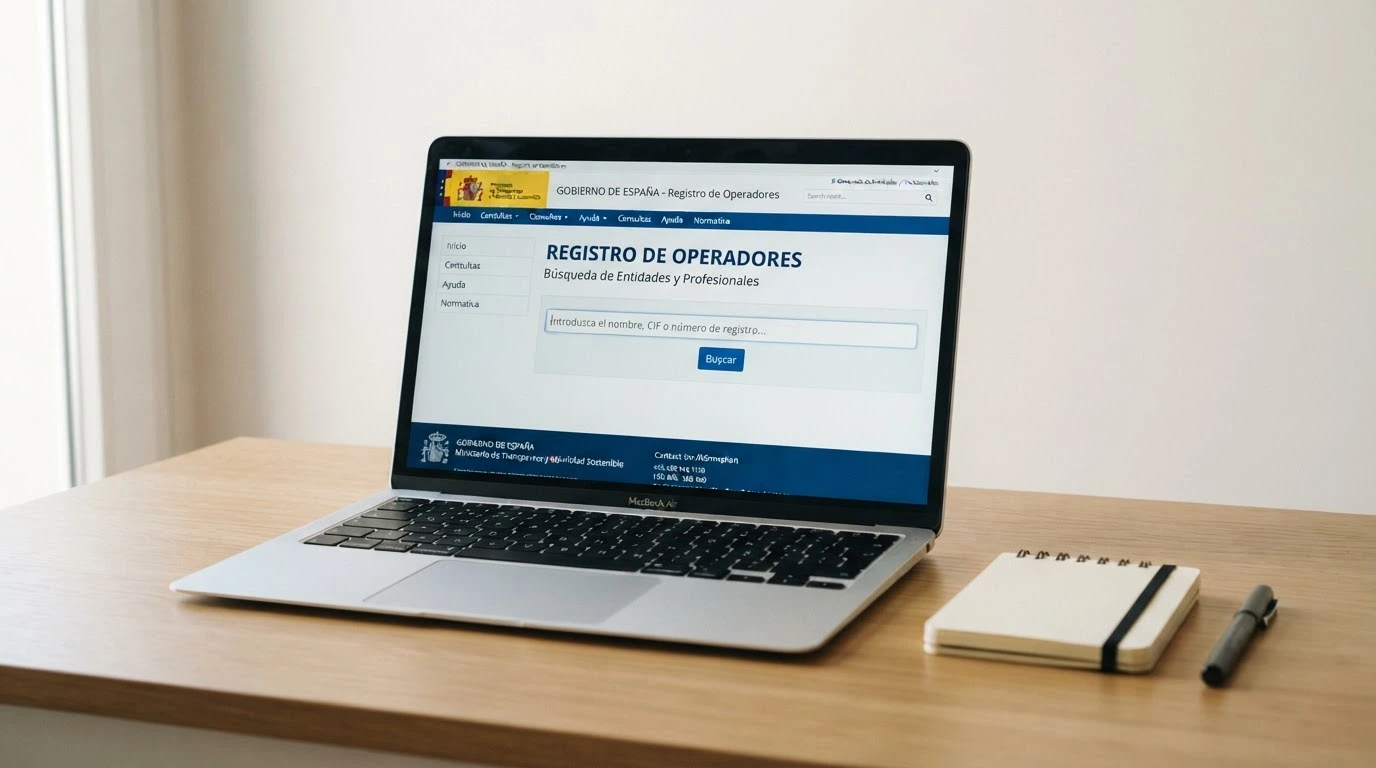 Captura de pantalla del buscador de operadores autorizados en ordenacionjuego.es con el campo de búsqueda vacío