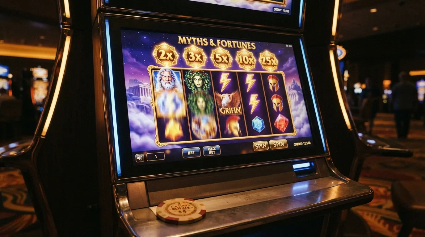 Pantalla del juego Gates of Olympus de Pragmatic Play con la interfaz de apuesta mostrando saldo en criptomoneda
